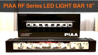 Unbox Piaa Rf Series Led Light Bar Rf18 18 By Thada Tdd Auto