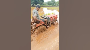 Vst shakti mt 4wd tractor working #shorts