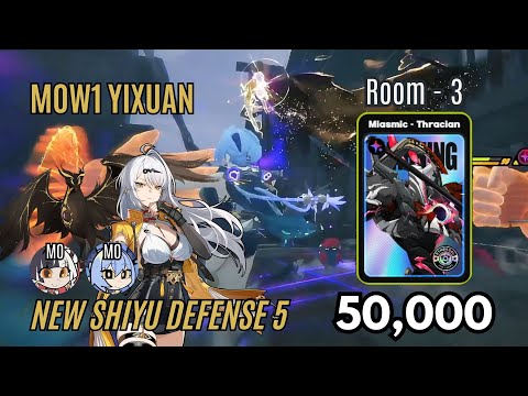 New Optimal Rotation M0W1 Yixuan 50K Miasmic Thracian Shiyu 5 Room 3 ZZZ Zenless Zone Zero 2 5 