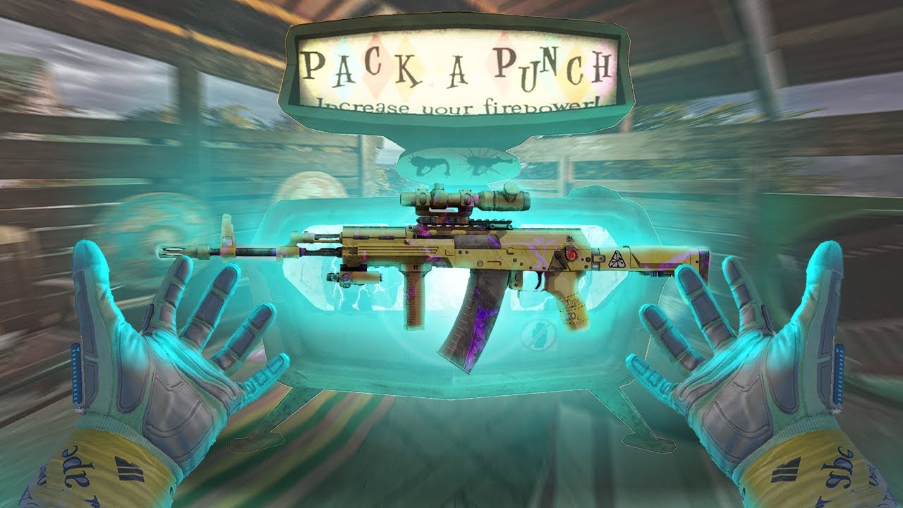 Ubisoft Pack-A-Punched my gun...