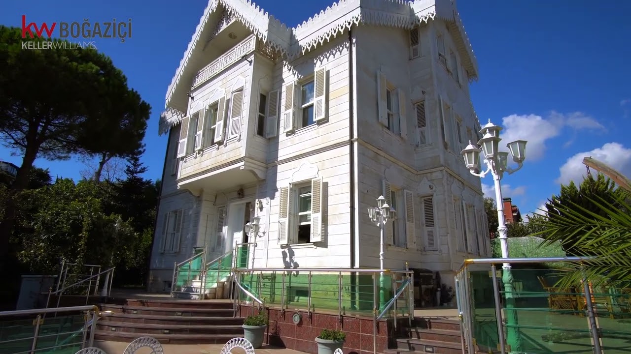 ✅ÜSKÜDAR -SULTANTEPE de 1 HAVUZLU, MÜSTAKİL ,2. DERECE TARİHİ ESER “MASAL GİBİ BİR KÖŞK “