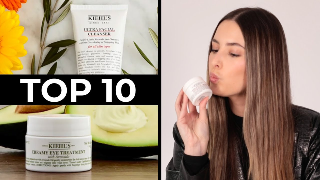 Top 10 Best Kiehl's products! | Review Ultra Facial Cleanser, Creme de Corps & more for dry skin