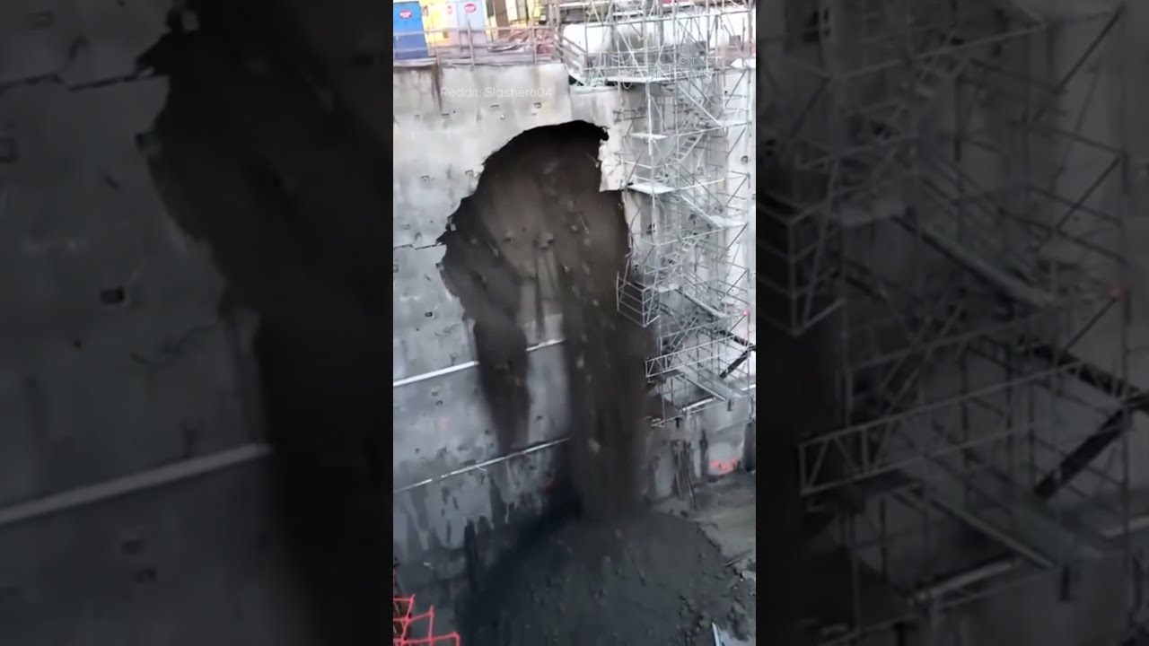 Retaining Wall Collapses At Construction Site In B C 