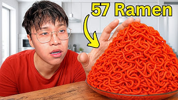 I Mixed Every Instant Ramen Noodle Into One Bowl