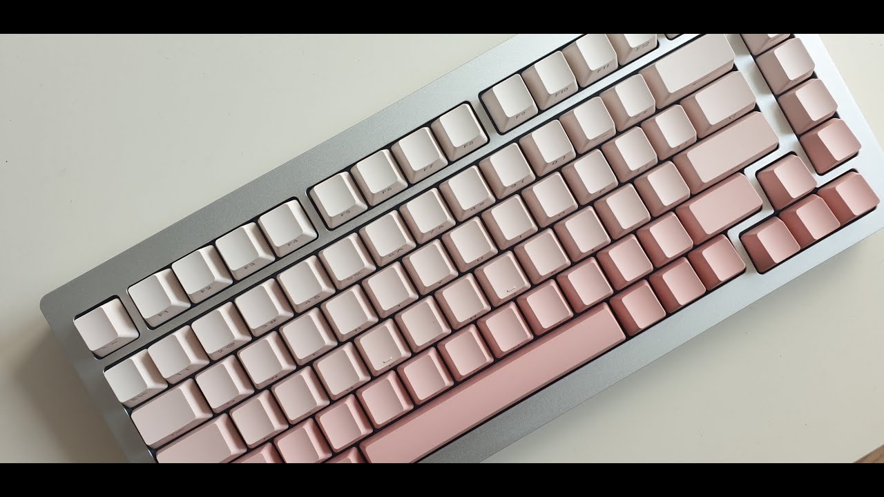 Monsgeek M1W Silver Prebuild (Soundtest)