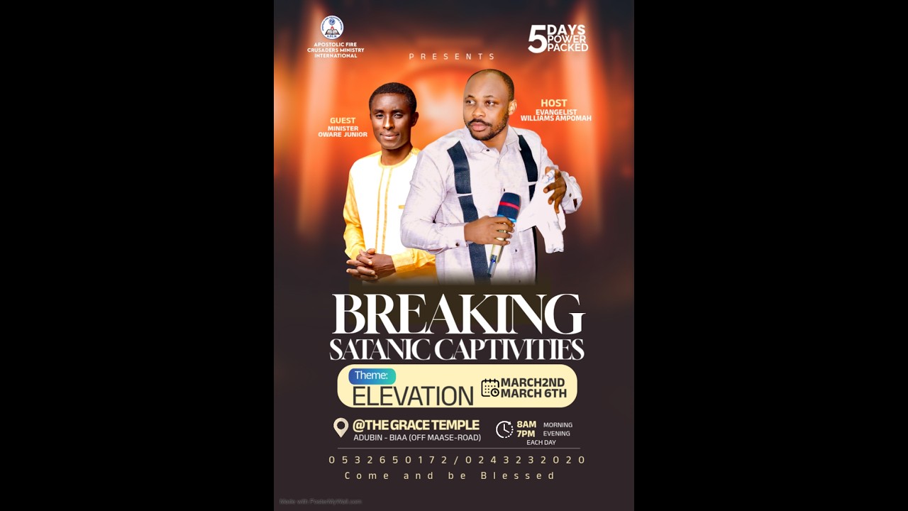 BREAKING SATANIC CAPTIVITY 2026___(DAY 1 MORNING SESSION)