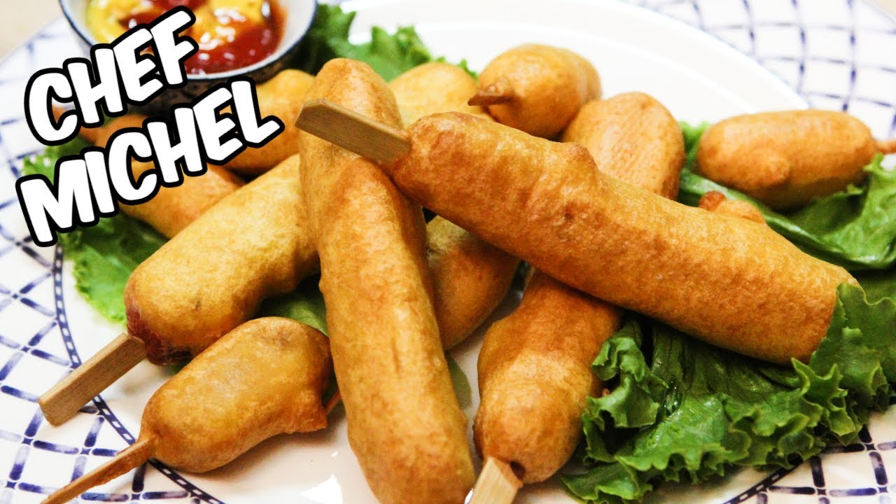 de saucisses/Corn dog /Pogos du Québec YouTube