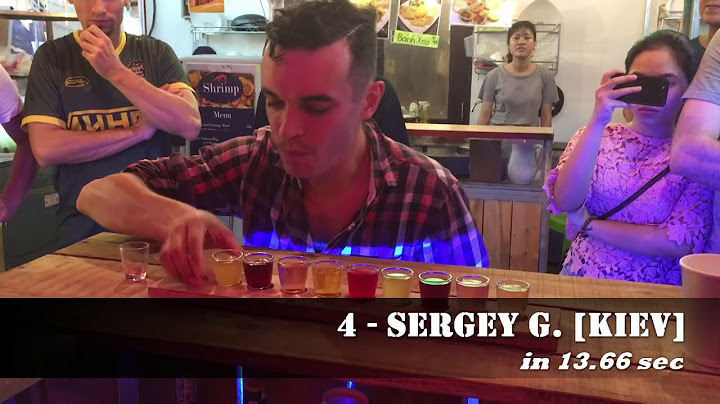 Chupitos Danang - 10 Shots Challenge Top 10