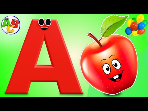 Learn the ABC Alphabet A to Z 🌈 Fun Learning Song for Kids | Preschool & Toddler Educational Video