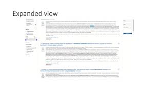 Mini video searching Cinahl