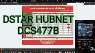 HUBNET - DCS477B DSTAR CONNECTION (M0HOY- G7RPG)
