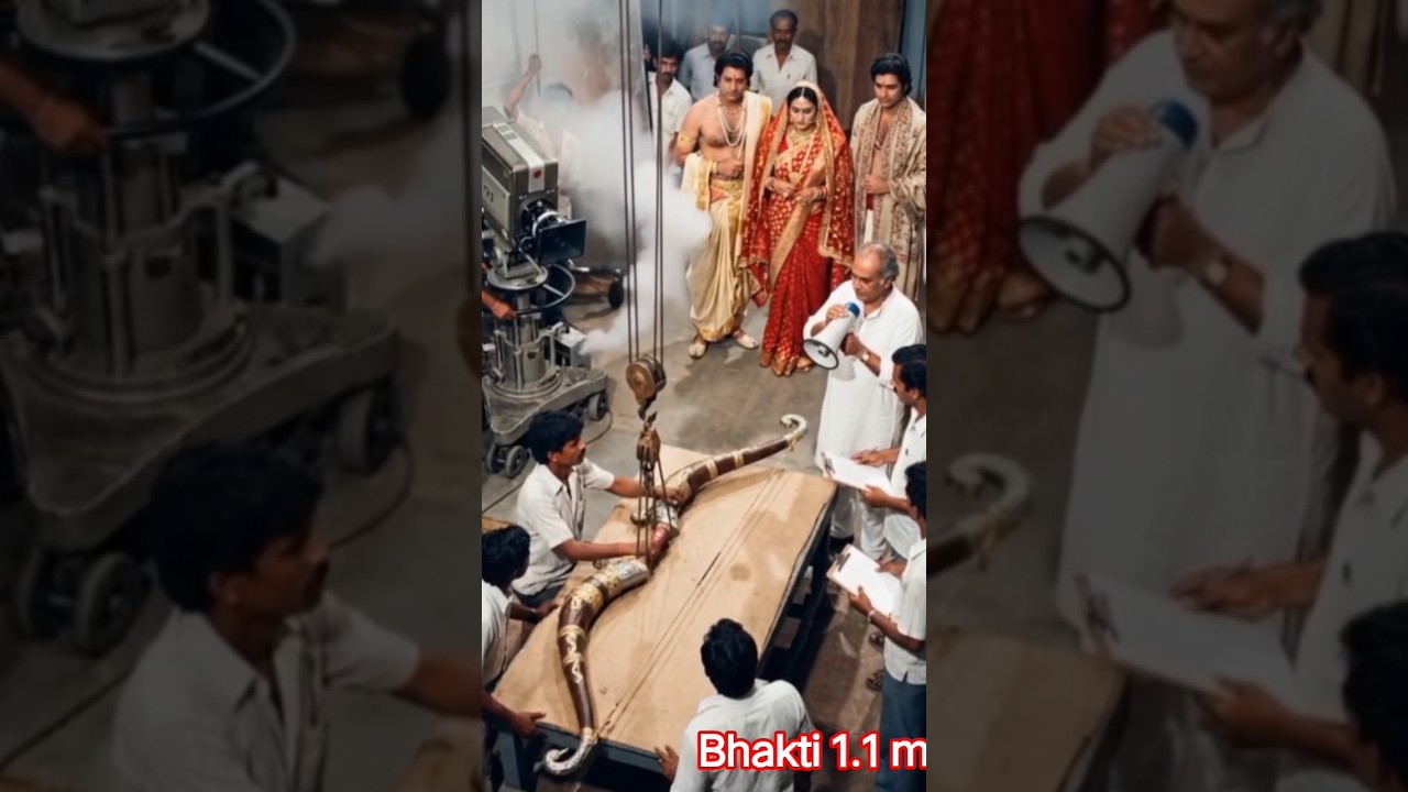 रामानंद सागर रामायण की शूटिंग ऐसी हुई थी||#ramanandsaagar #ramayan #trendingshorts #rambhajan #viral