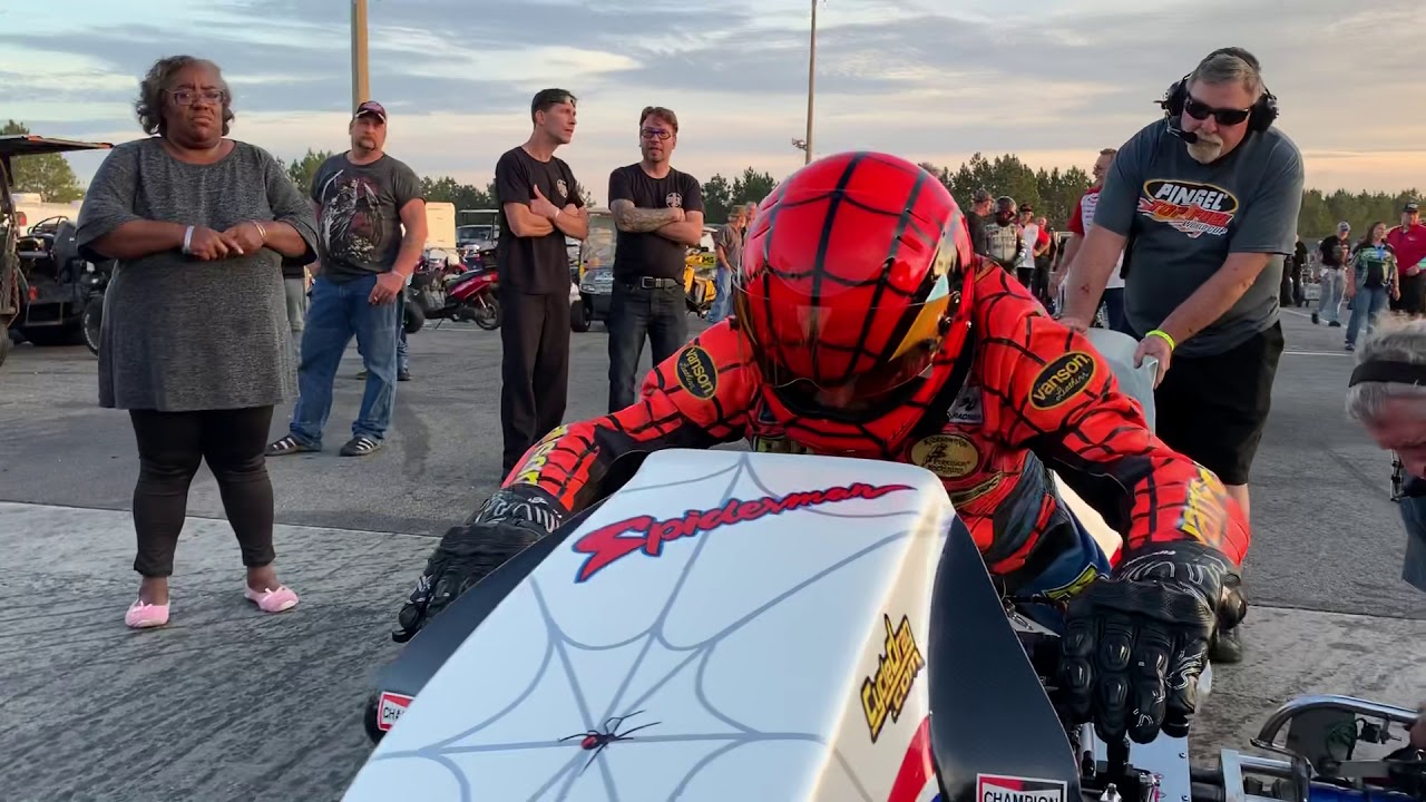 FIRST RUN AFTER TOP FUEL NITRO MOTORCYCLE WORLD RECORD FOR LARRY first-run-after-top-fuel-nitro-motorcycle-world-record-for-larry
