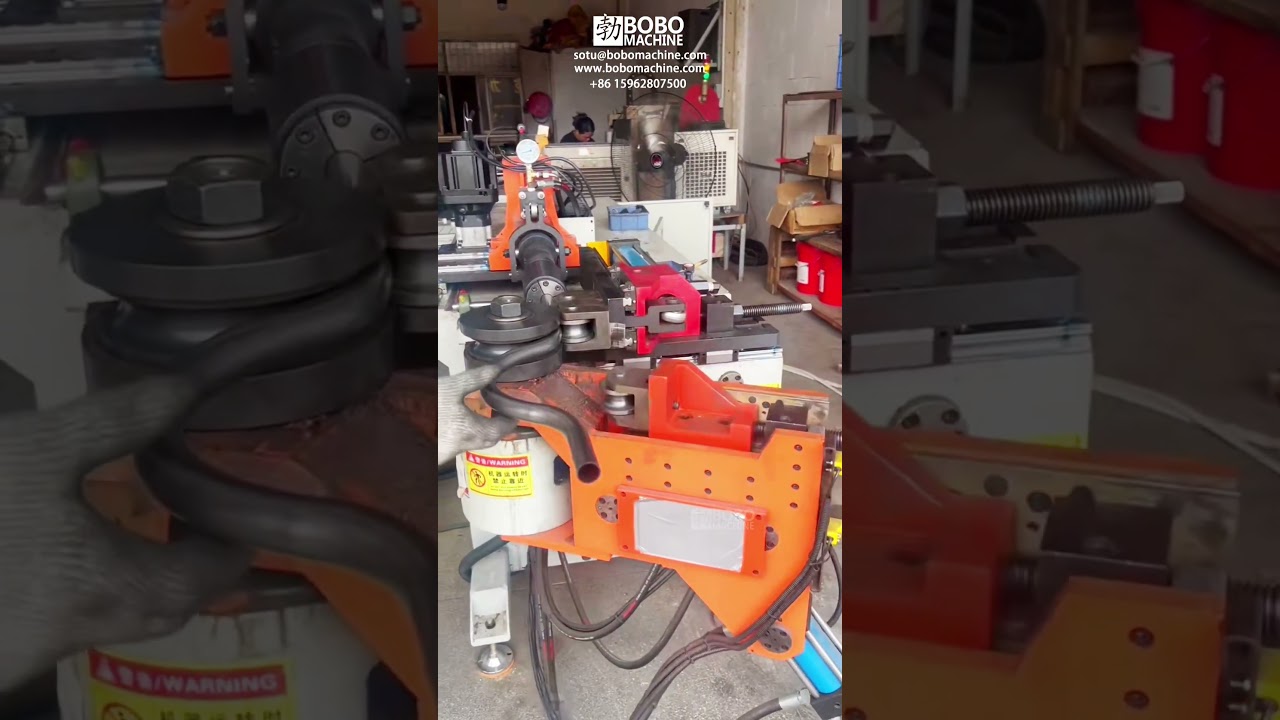 Stainless Steel Pipe 3D Bending Processing +Automatic Metal Tube Bending Mahcine