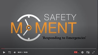 Emergency Response Planning Safety Moment