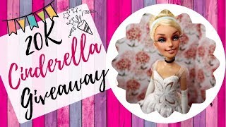 Doll Giveaway - Cinderella Disney Princess Repaint / Win OOAK Barbie for Free! Doll Giveaway - Cinderella Disney Princess Repaint / Win OOAK Barbie for Free!