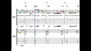 SMG4 - The End | 2 Guitars Duet Tabs PDF