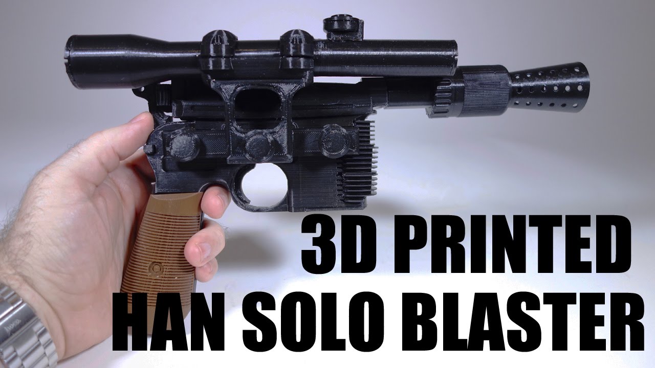 3D Printed Star Han - YouTube