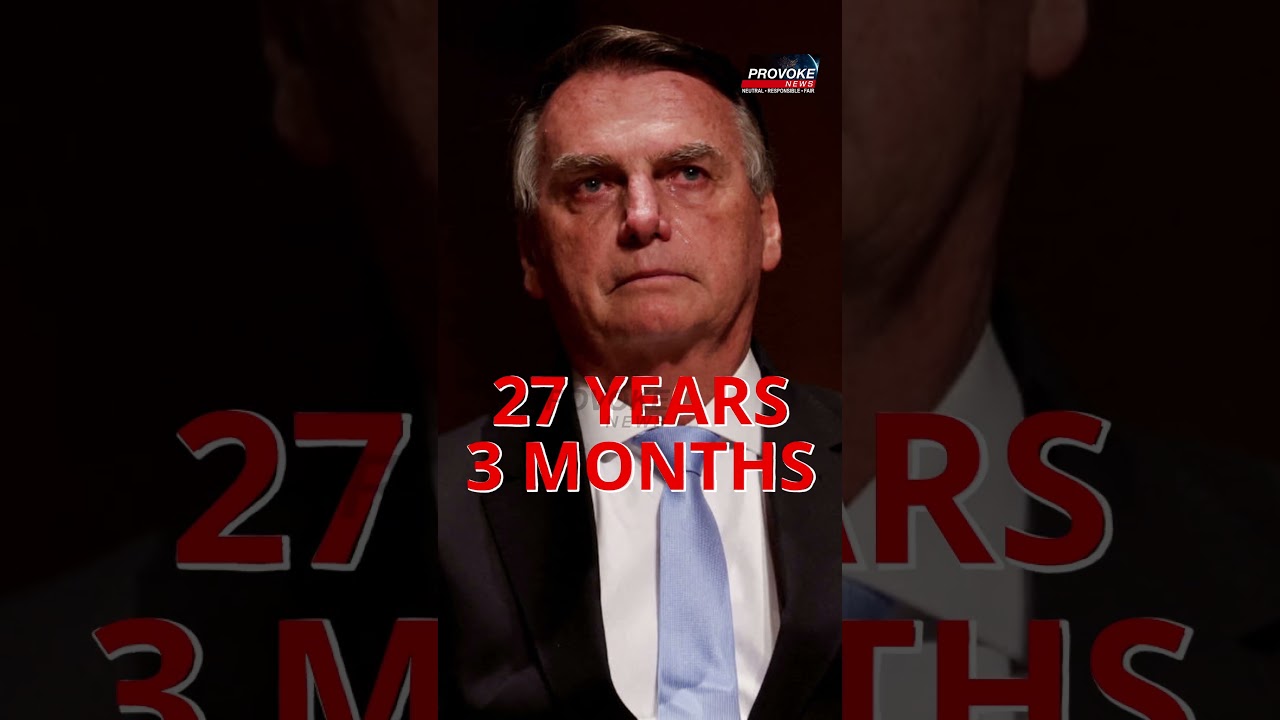 😱 27-Year Prison for Brazil’s Ex-Leader! | 