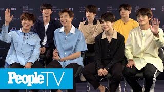 Full Interview: BTS On What They Love About Themselves, Each Other, Dream Artist Collabs | PeopleTV