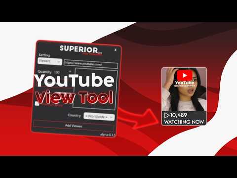 Best YouTube View Bot 2026 🚀 10,000 Live Viewers | SUPERIOR Lite Launcher v0.1.5