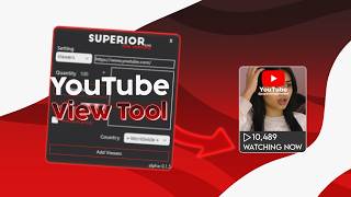 Best YouTube View Bot 2026 🚀 10,000 Live Viewers | SUPERIOR Lite Launcher v0.1.5 screenshot 2