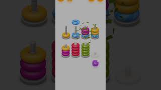 Color Sort 3D- Hoop Stack game level 24