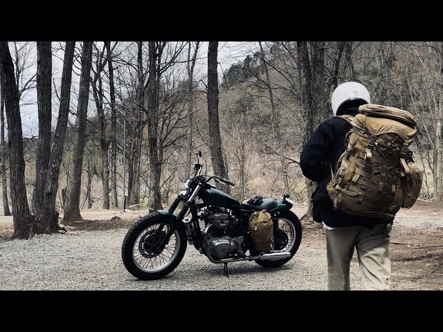 北陸バイク旅2/2]富山県で秘湯を楽しむW650バイクソロキャンプI