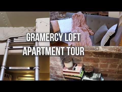 NYC LOFT STUDIO APARTMENT TOUR | 400 sq ft in gramercy, manhattan