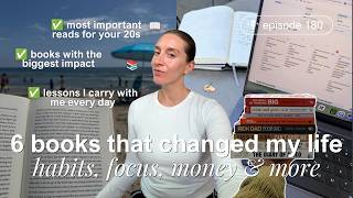 6 Life-Changing Nonfiction Books | Habits, Focus, Money & More