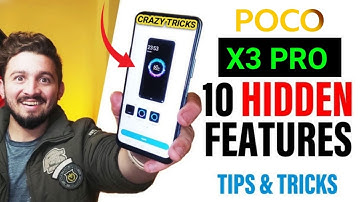 Poco X3 Pro Tips And Tricks 🔥| Top 10 Best Features Of Poco X3 Pro Urdu/Hindi