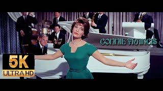 Connie Francis AI 5K Restored - When The Clock Strikes Midnight 1964 \