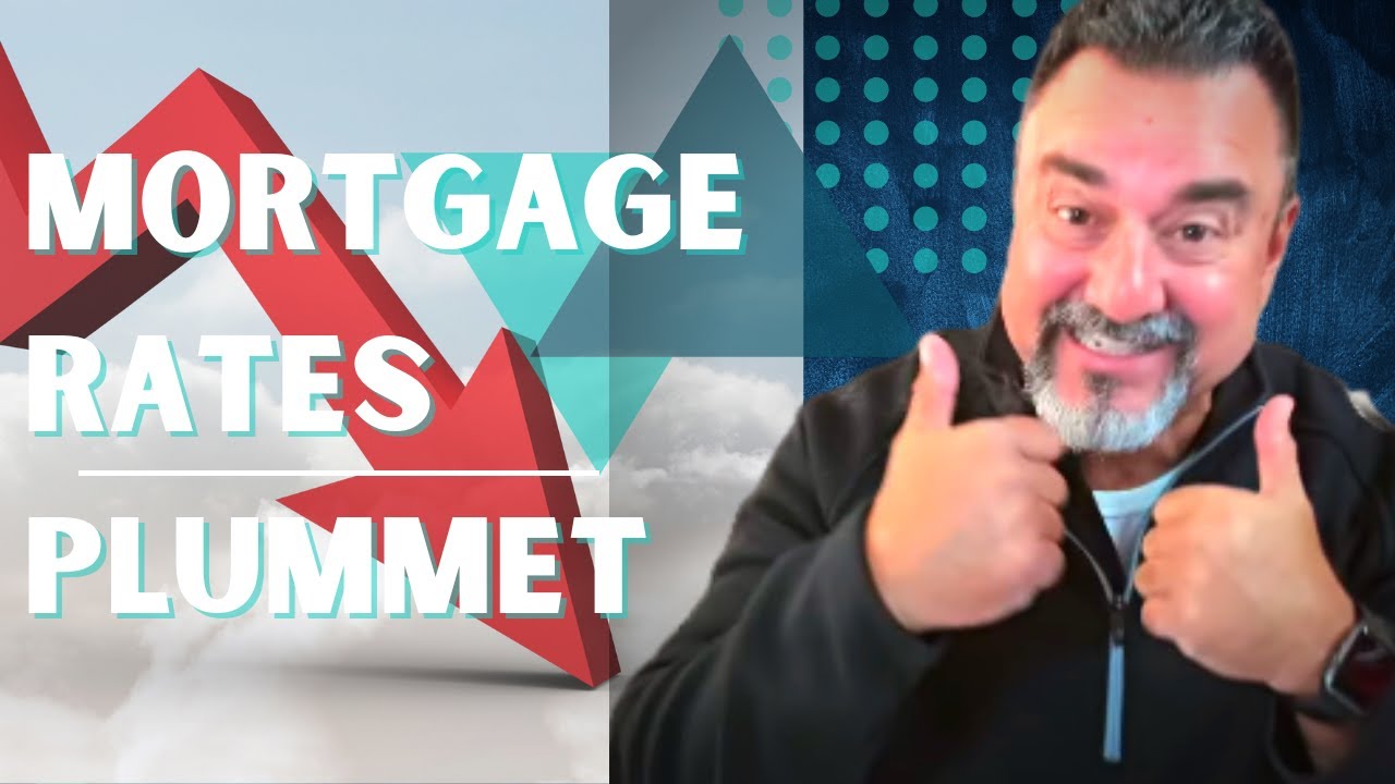Mortgage Rates PLUMMET On Better Than Expected Inflation Numbers YouTube