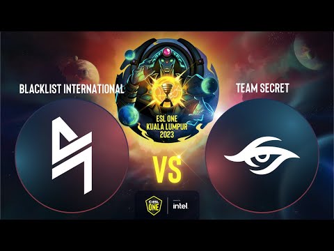 Blacklist International проти Team Secret | Гра 2 | ESL One Kuala Lumpur 2023 - Group A