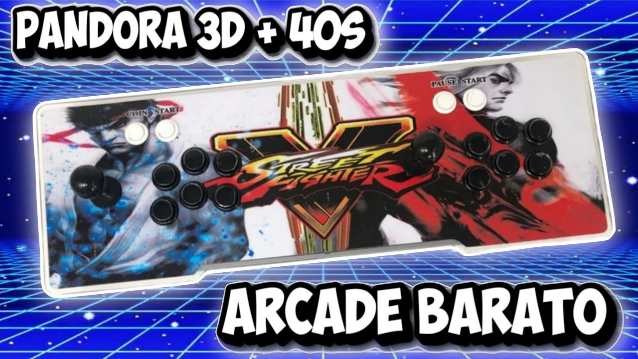 PANDORA BOX 3D + 40S. ARCADE BARATO y BRUTAL. Merece la pena en 2025? REVIEW en español.