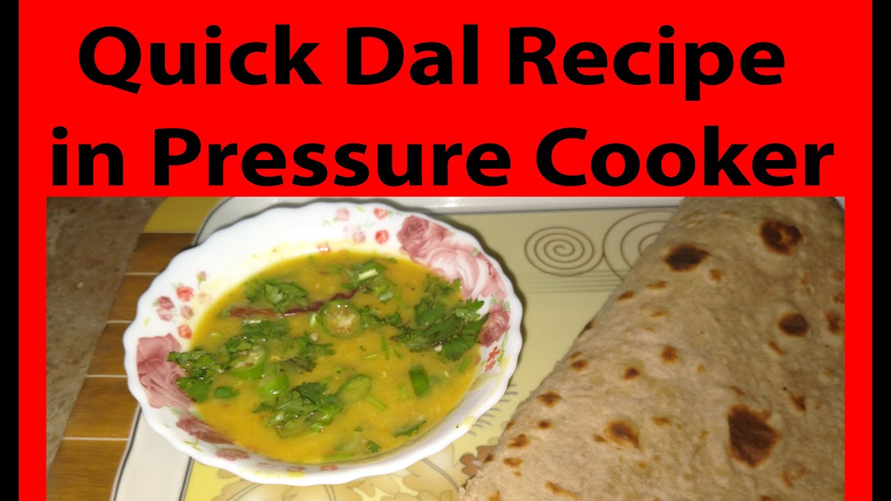 Quick Dal Recipe in Pressure Cooker Brown Lentil Kashmiri Style