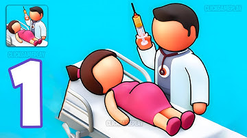 Dream Hospital Gameplay Walkthrough Part 1 - Tutorial Healthcare Hospital Manager (Android,iOS)