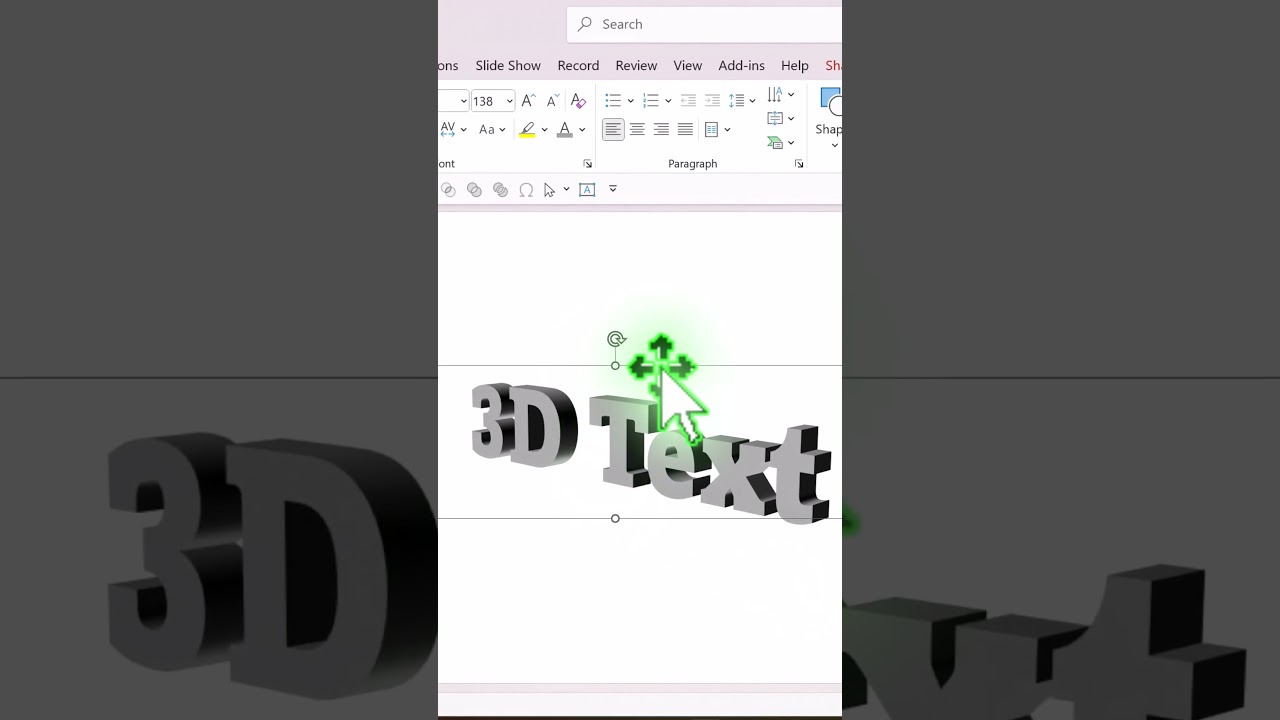 How To 3d Text In Powerpoint