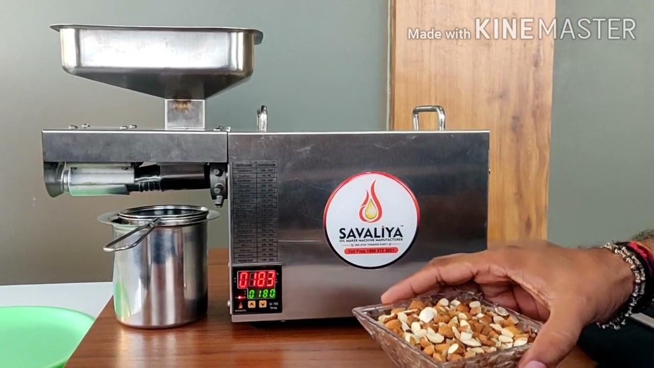 Organic Oil Press Machine For Home Use Call 8980393093 | savaliya oil maker machine