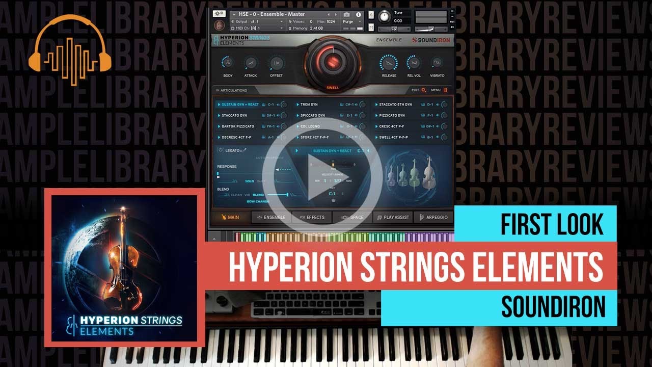 Elements strings. Cinematic strings - monster staccatos. soundiron sonespheres 1 distance.