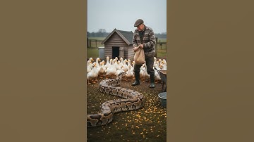 Grandpa Outsmarts a Giant Snake 🐍👴💡