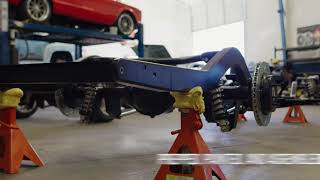 Art Morrison  1955-57 Chevy GT Sport Chassis by MetalWorks Speed Shop. Trifive chassis.