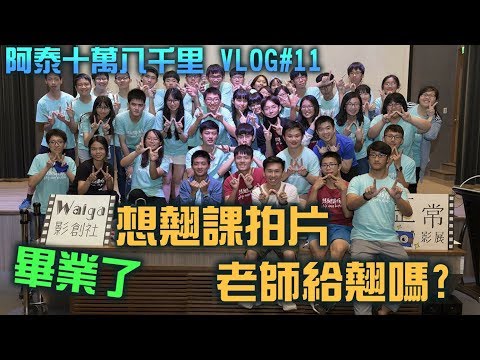 畢業了想翹課拍片 復旦第三屆歪嘎影展!!【阿泰十萬八千里 VLOG】#11