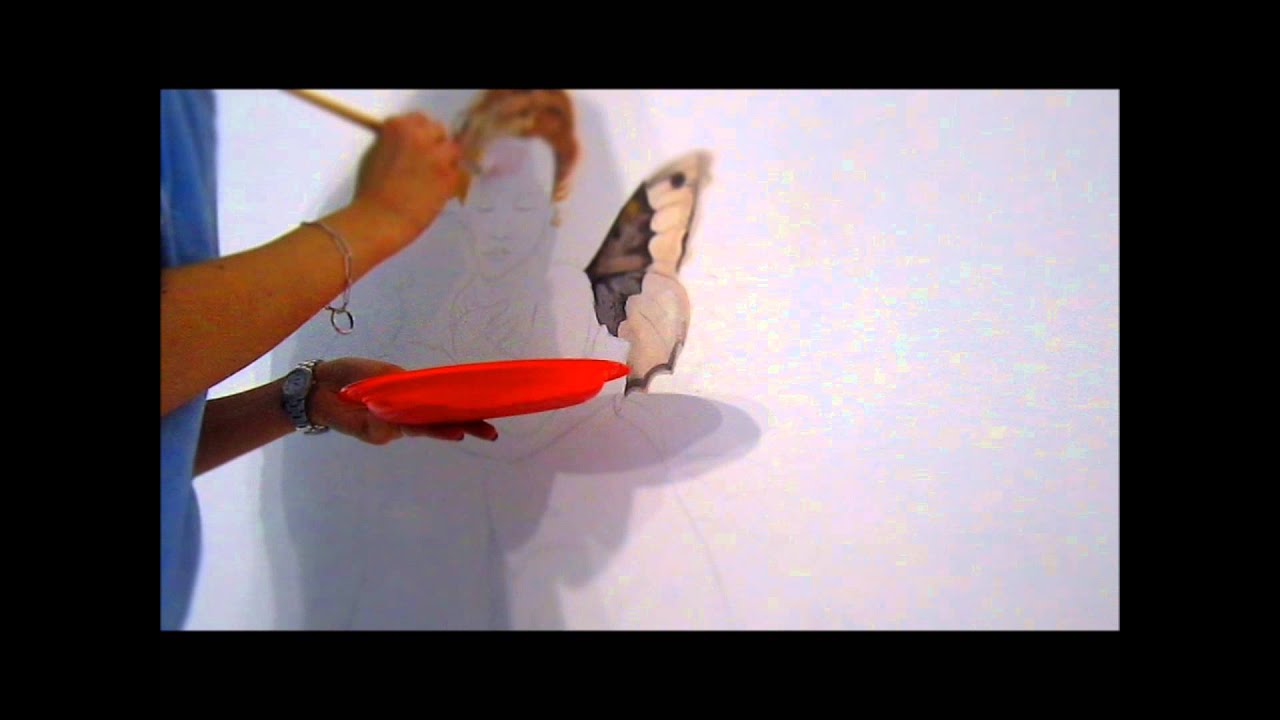 Amore e Psiche Affresco Bouguereau