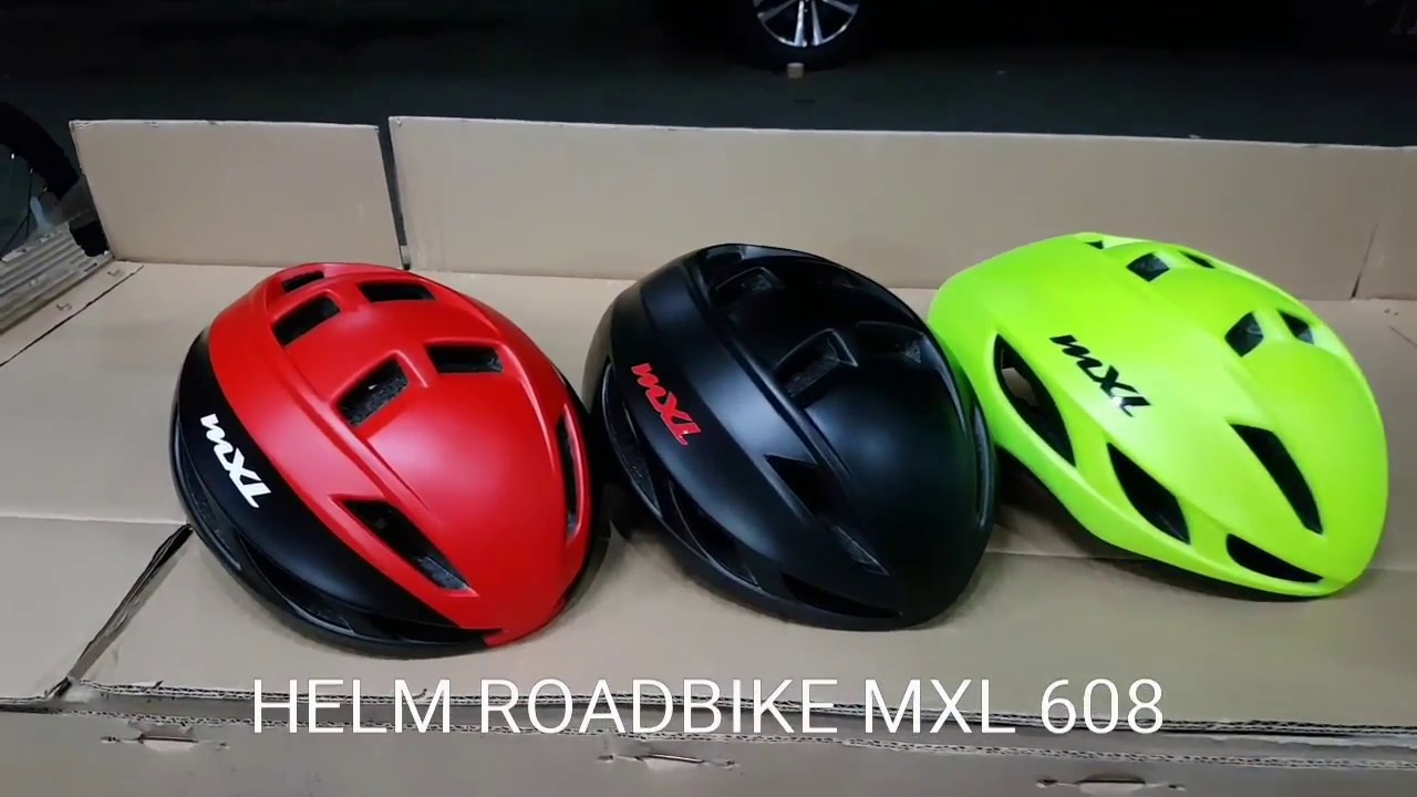 HELM ROADBIKE MXL 608 SIZE 54-60 CM ⭐⭐⭐⭐⭐ - YouTube