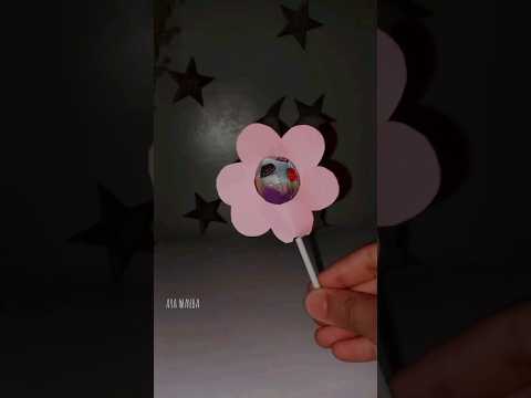 توزيعات ورق هاند ميد عيديات أفكار هدايا اطفال عيد الفطر عيد الفطر عيد مبارك مصاصة فكرة
