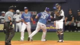 2016年7月27日 中日ー横浜DeNA 筒香選手 第29号 ソロホームラン（打球追えず）