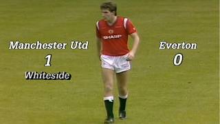 Norman Whiteside Masterclass vs Everton (1985 FA Cup Final) Winning Goal