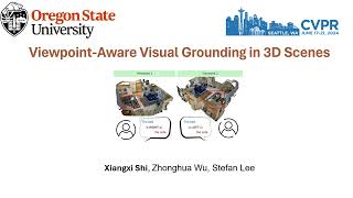 Viewpoint Aware Visual Grounding in 3D Scenes    5min