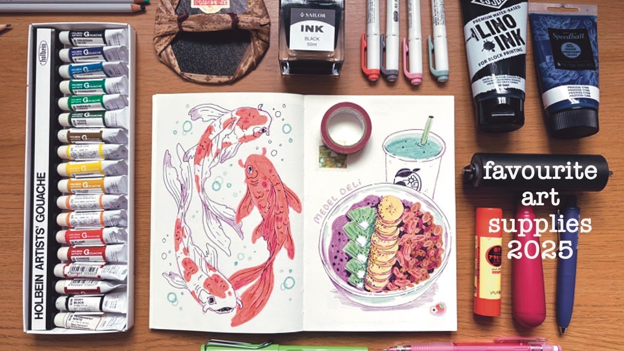 FAVOURITE ART SUPPLIES 2025